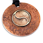 Amulett Bronze Yin Yang